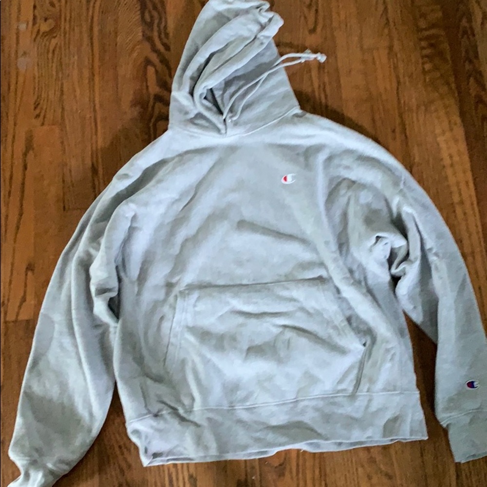 grey champion hoodie!